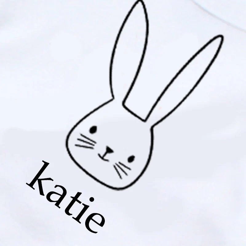 Add baby's name to garment