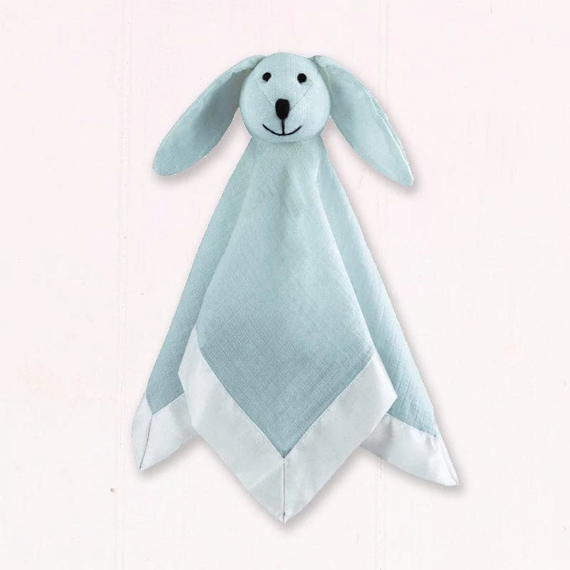 aden + anais Essentials Bunny Lovey Comfort Blanket - Blue Sky