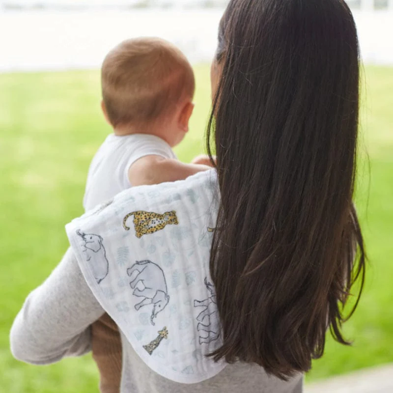 aden + anais Jungle Unisex Burpy Bib - SINGLE - Image 2
