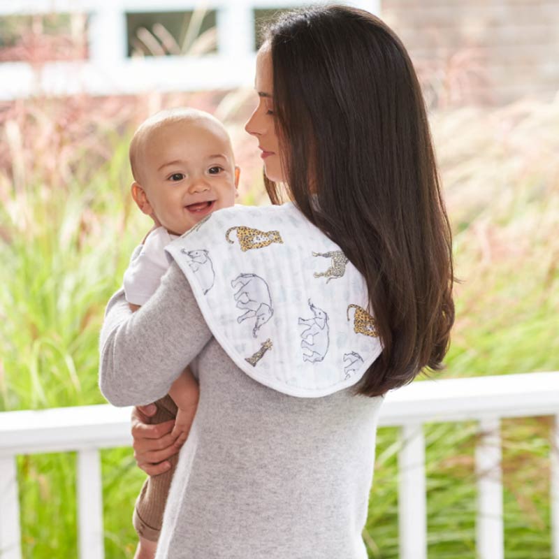 aden + anais Jungle Unisex Burpy Bib - SINGLE - Image 3