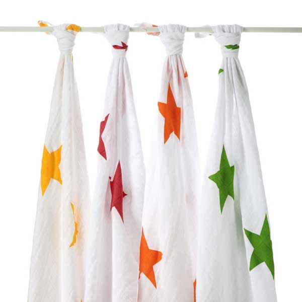 aden + anais Super Stars Large Swaddle
