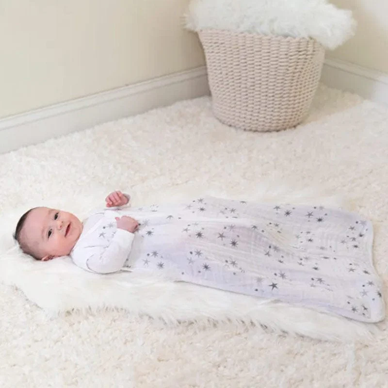 aden + anais Twinkle Stars Light Baby Sleeping Bag 1.0 Tog - Image 2