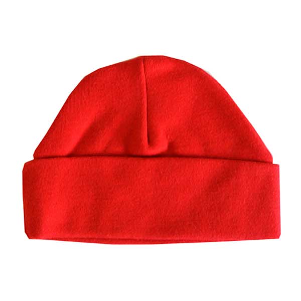 Beanie Baby Hat, Bright Red