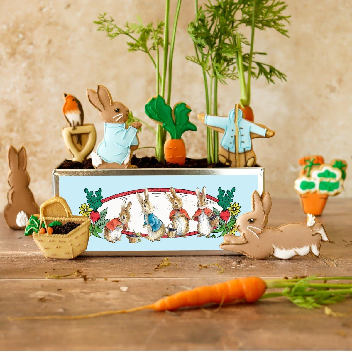 Beatrix Potter Biscuit Tin by Biscuiteers - Image 2