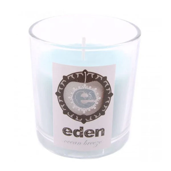 Eden Luxury Scented Candle Votive - Ocean Breeze