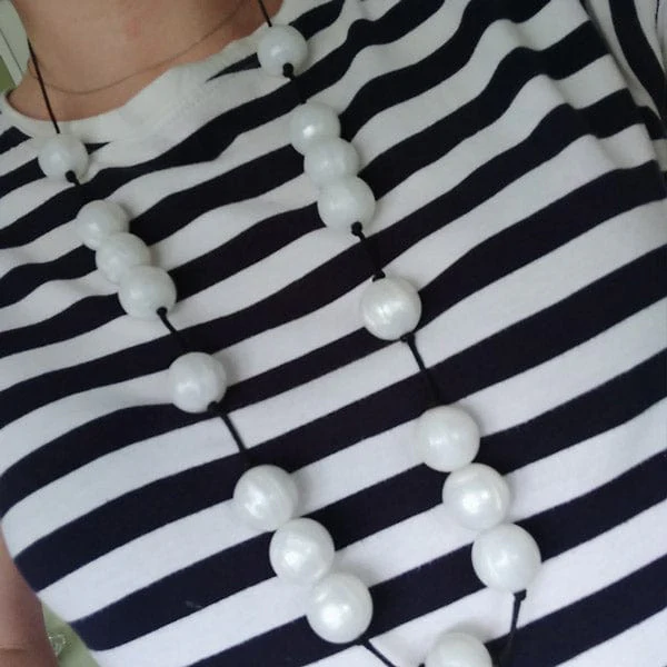 Gumigem Hail White Teething Necklace - Image 2