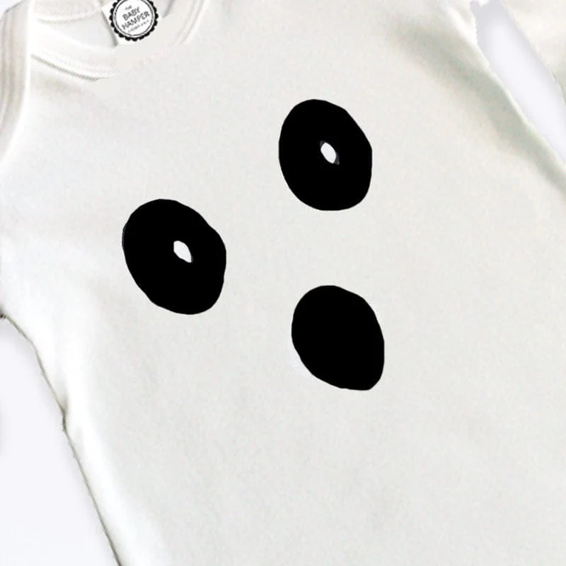 Halloween White Ghost Baby Sleepgown, 0-3 Months - Image 2