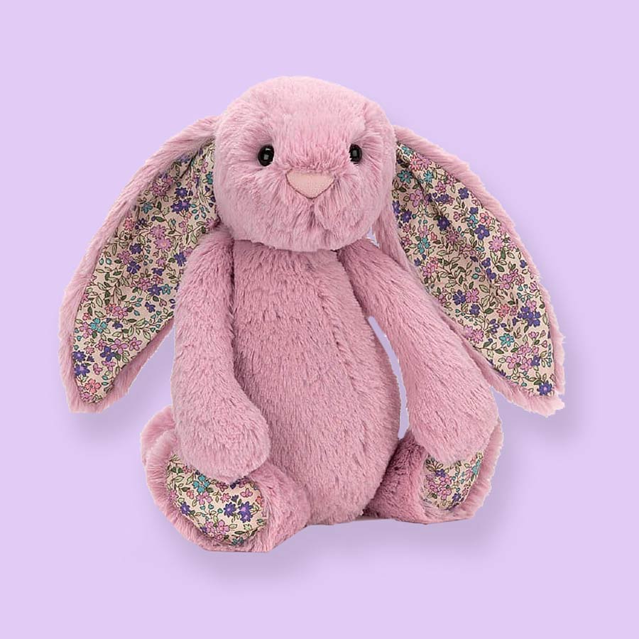 Jellycat Bashful Bunny Tulip Blossom Pink