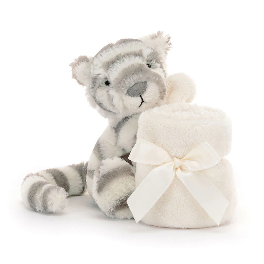Jellycat Bashful Snow Tiger Soother - Image 2