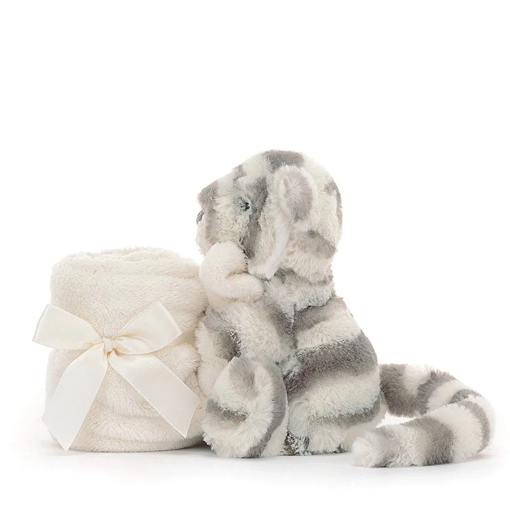 Jellycat Bashful Snow Tiger Soother - Image 3