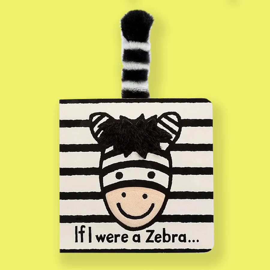 Jellycat Bashful Zebra & Board Book Set - Image 2