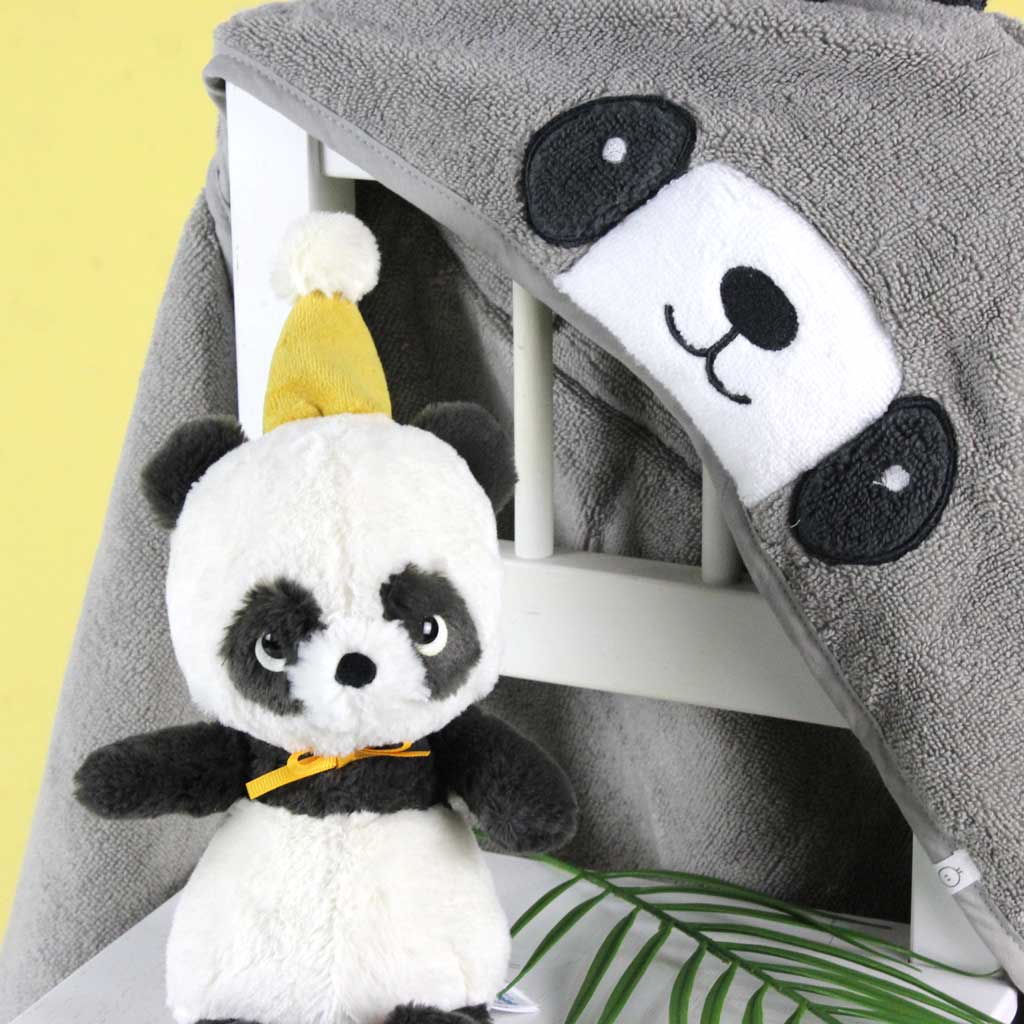 Jellycat Jollipop Panda Toy and Towel Set - Image 2
