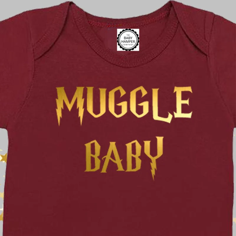 Little Wizard 'Muggle Baby' New Baby T Shirt - Image 2