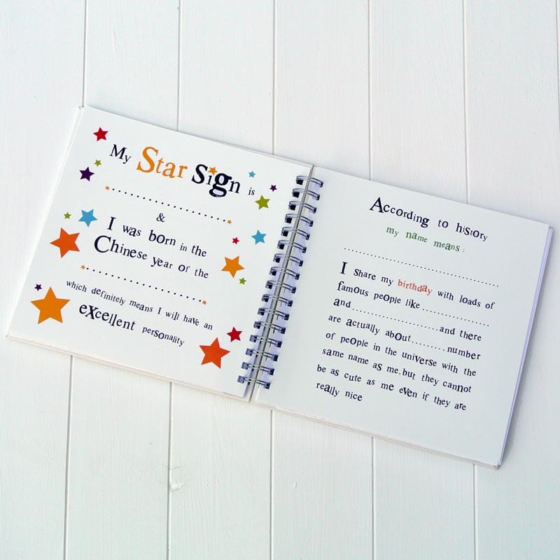 The Bright Side Lovely Mini Person Baby Memories Scrapbook - Image 2