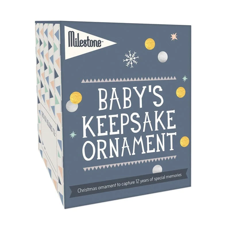 Milestone Baby's Christmas Keepsake Ornament - Image 3
