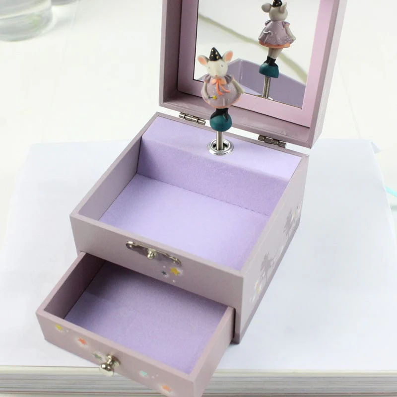 Moulin Roty Musical Magical Mouse Keepsake Jewellery Box - Image 2