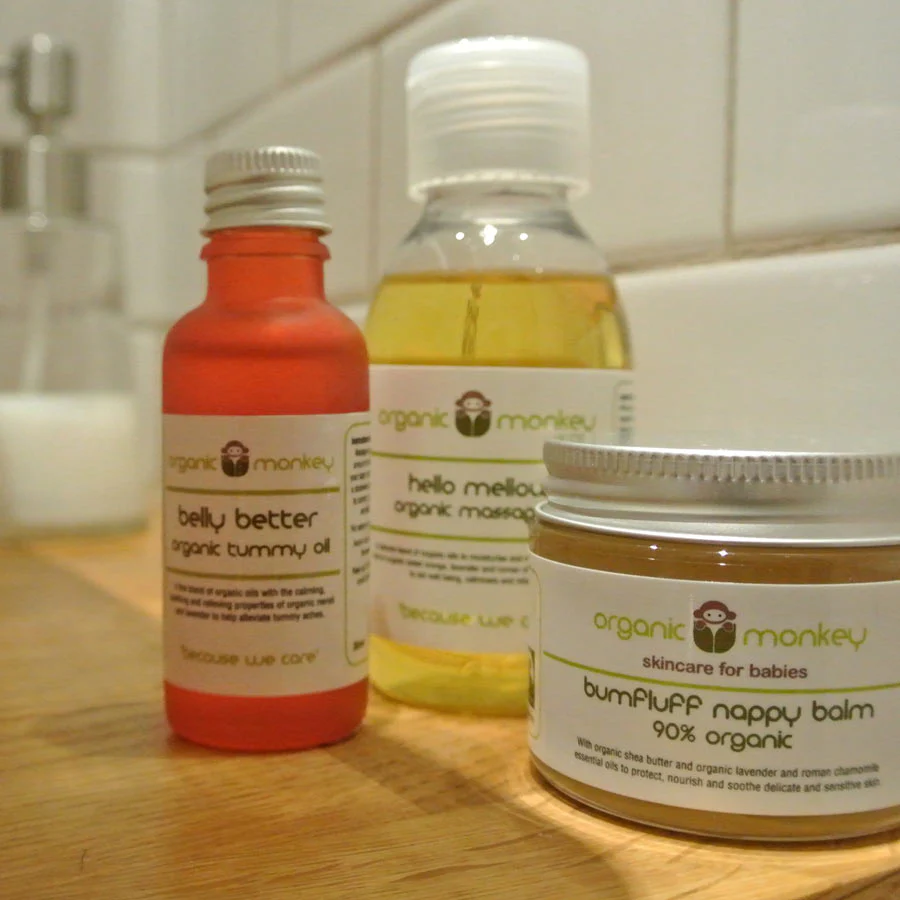 Organic Monkey Ultimate Baby Skincare Set - Image 3