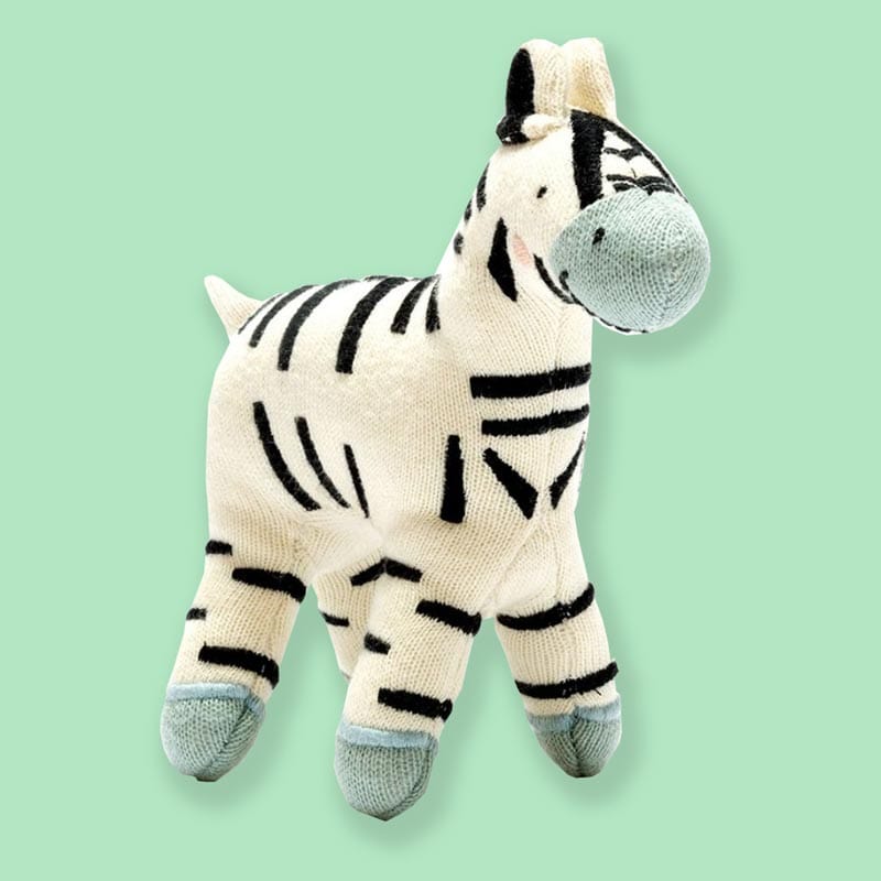Best Years Organic Ziggy Zebra Baby Soft Toy