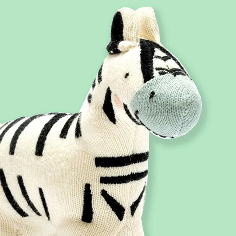 Best Years Organic Ziggy Zebra Baby Soft Toy - Image 2