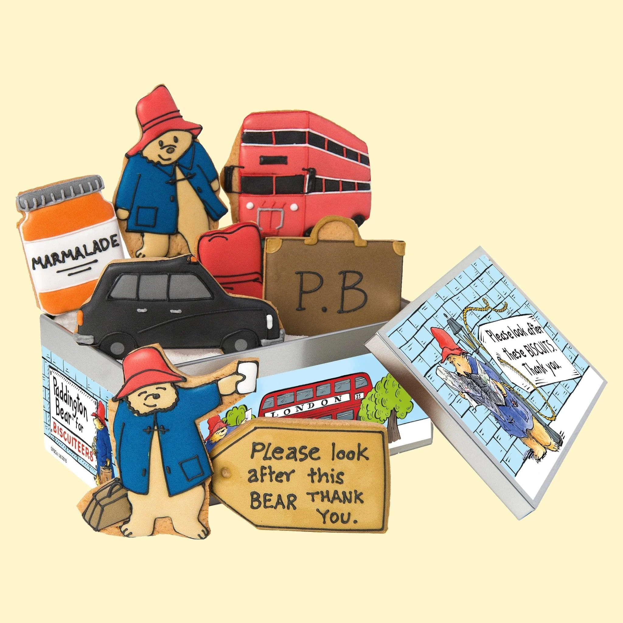 Paddington Bear™ Biscuit Tin by Biscuiteers