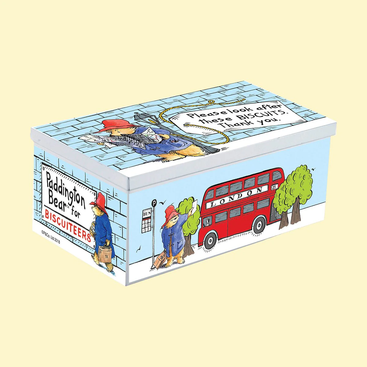 Paddington Bear™ Biscuit Tin by Biscuiteers - Image 5