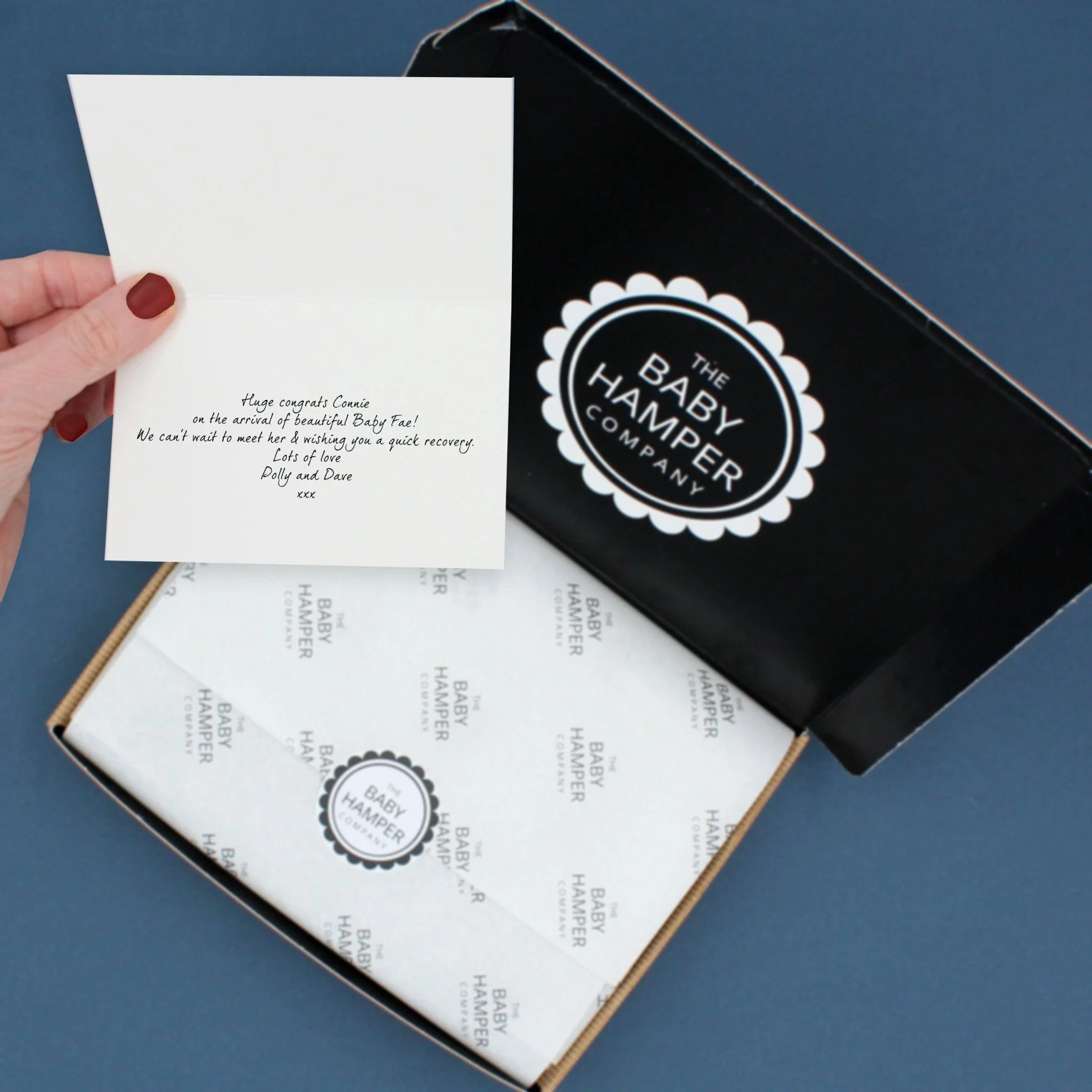 Personalised Letterbox New Baby Gift Box - Image 3