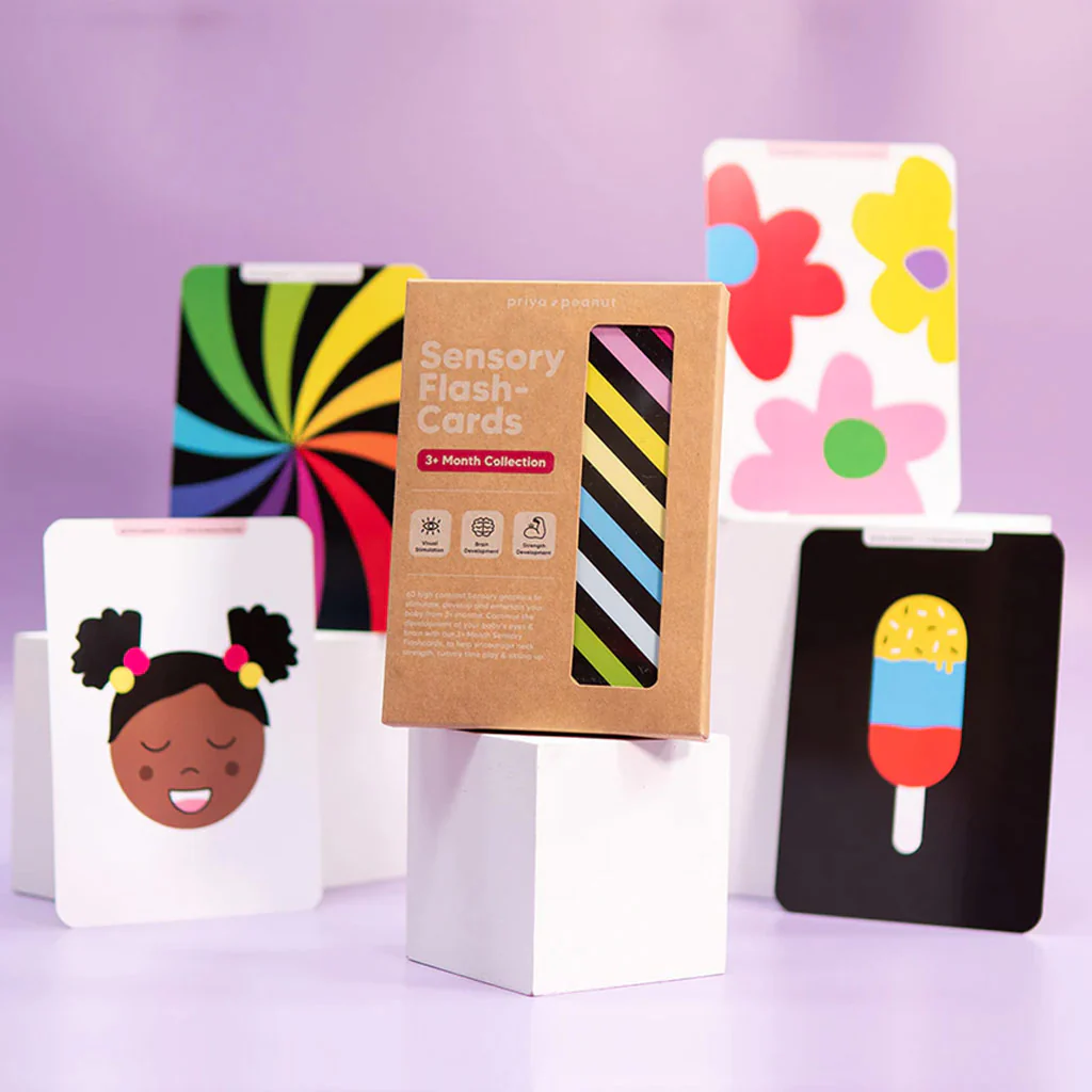 Priya & Peanut Colour Sensory Flash Cards