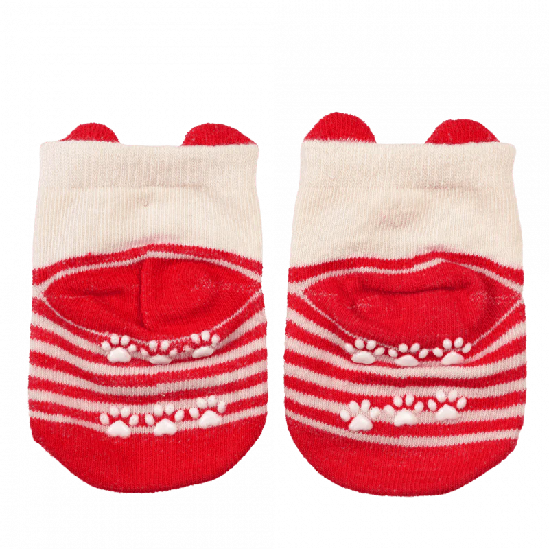 Rex London Red Cat Baby Socks - Image 5