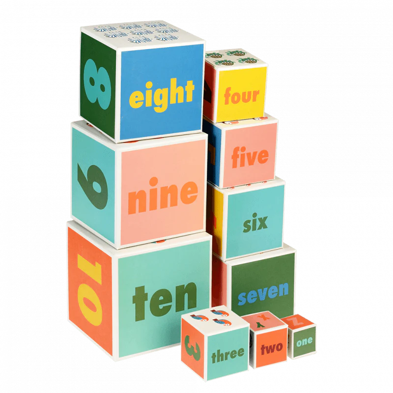 Rex London Stacking Blocks - Wild Wonders - Image 2