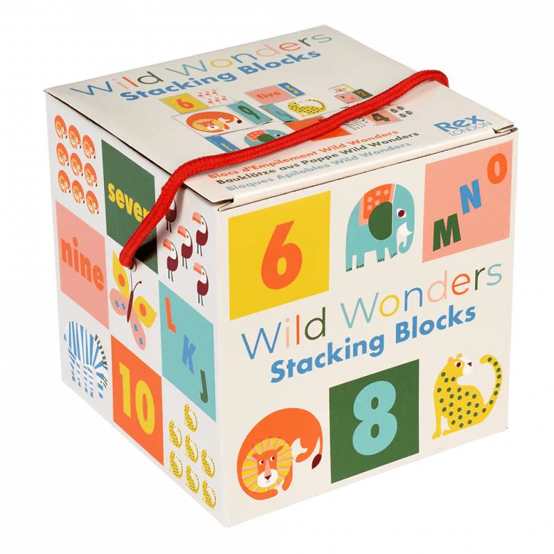 Rex London Stacking Blocks - Wild Wonders - Image 3