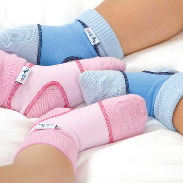 Sock Ons, Fuchsia Pink - Image 2