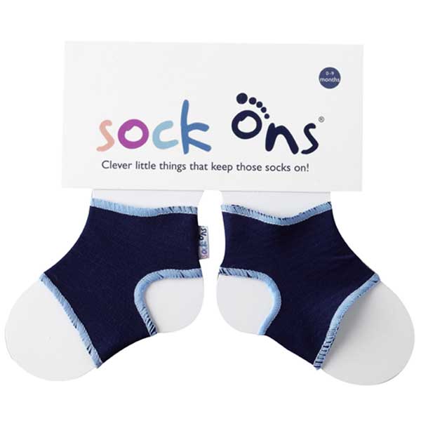 Sock Ons, Navy Blue