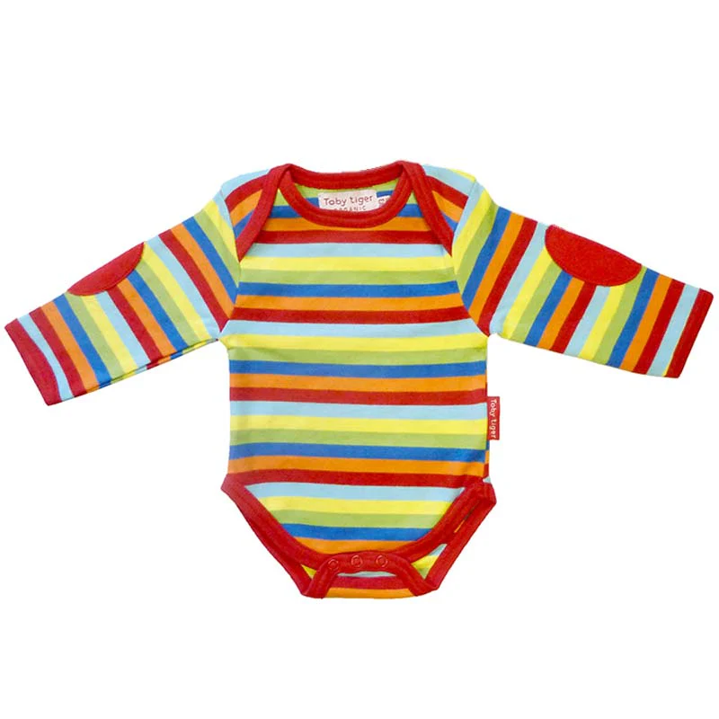 Toby Tiger Multi Bright Stripe T Shirt