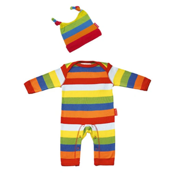 Toby Tiger Unisex Hat & Sleepsuit Set