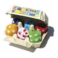 Xplory Soggs Eggbox of Socks - Multi Stars